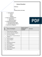 School Checklist Draft 5