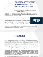 NJIT Research Project On Composite Floor Systesm-Presentation-092512