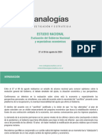 Analogías Consultora - Estudio Nacional Agosto 2024