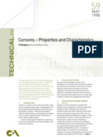 Properties of Cement