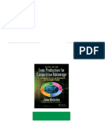 Lean Production For Competitive Advantage A Comprehensive Guide To Lean Methods and Management Practices Nicholas All Chapter Instant Download