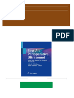 First Aid Perioperative Ultrasound Acute Pain Manual For Surgical Procedures Jinlei Li Editor Wei Jiang Editor Nalini Vadivelu Editor