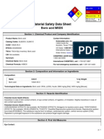 Msds Boric Acid