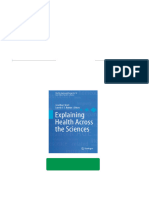 Explaining Health Across The Sciences Jonathan Sholl 2024 Scribd Download