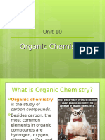 UNIT 10 Organic Chemistry