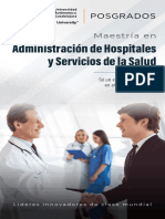 Maestria en Administracion de Hospitales y Servicios de La Salud QUN