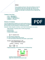 Drug Calculations