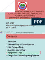 Eqpt Design Chapter 5 - Process Piping System Design