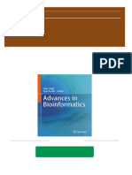 Advances in Bioinformatics Vijai Singh All Chapter Instant Download