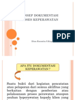 Konsep Dokumentasi Proses Keperawatan