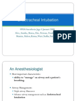 Endotracheal Intubation