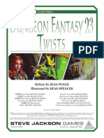 GURPS 4th - Dungeon Fantasy 23 - Twists