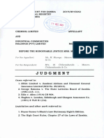 Chemsol Limited V Industrial Chemicals Holdings (PVT) Limited (2019HP0242)