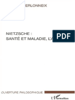 Laurent Cherlonneix - Nietzsche - Santé Et Maladie, L'art-Editions L'Harmattan (2002)