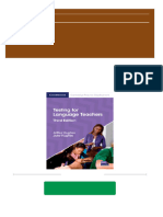 Testing For Language Teachers 3rd Edition Arthur Hughes 2024 Scribd Download