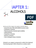 Chapter 1 - Alcohols 2024