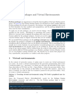 Python Packages and Virtual Environments