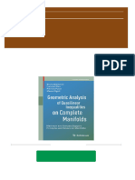 Geometric Analysis of Quasilinear Inequalities On Complete Manifolds Frontiers in Mathematics Bruno Bianchini