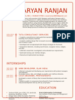 Aryan UI Designer Resume