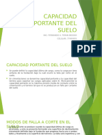 Capacidad Portante Del Suelo