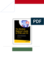 The Absolute Beginner's Guide To HTML and CSS: A Step-by-Step Guide With Examples and Lab Exercises 1st Edition Kevin Wilson