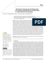 Analysis of Physical Education Classroom Teaching