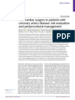 Non - Cardiac Surgery in Patients With Coronary Artery Disease: Risk Evaluation and Periprocedural Management