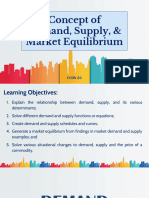 2 Demand Supply Market Equilibrium