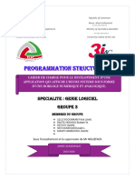 Groupe 3 Programmation Structurée