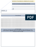 Plantilla Situaciones de Aprendizaje NUESTRA EDITABLE