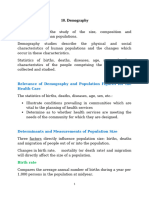 Unit 10 Demography