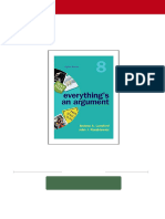 Instant Ebooks Textbook (Ebook PDF) Everything's An Argument 8th Edition Download All Chapters