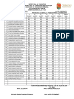 Promedios Generales para Certificado Primaria 6° A - 082853