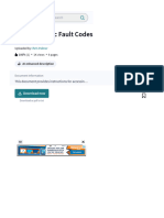 BMW Motronic Fault Codes - PDF - Ignition System - Anti Lock Braking System