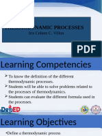 Thermodynamic Processes