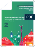 Améliorer L'accès Des PME À Des Instruments de Financement Diversifies