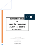 Support - Cours - Analyse Financière - Retraitement Du Bilan Et Diagnostic - Nvo