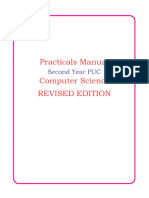 2nd PUC Computer Science Manual