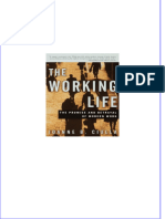 Working Life The Promise and Betrayal of Modern Work The Joanne B. Ciulla Complete Chapters PDF Download