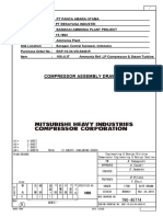 6-22 Compressor Assembly Drawing (105-J HP) 79045774 - B - ALL