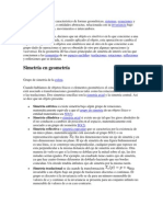 La Simetría Es Un Rasgo Característico de Formas Geométricas