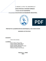 Proyecto de Mantequilla de Maní y Cacao