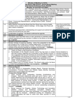 Sample Minutes Template MLSHS PampC MLSHSPC Org