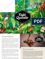 Cafe Quindio Products Brochure