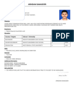 Arindam Samadder Loan Approval Letter