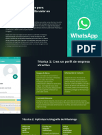 25 Técnicas Infalibles para Realizar Ventas de Alto Valor en WhatsAppp