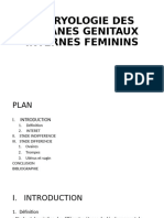  Embryologie Des Organes Genitaux Internes Feminins