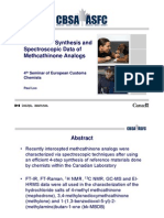 Paul Loo - Convenient Synthesis and Spectroscopic Data of Methcathinone Analogs