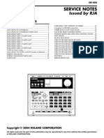 Boss DR-880 Service Notes