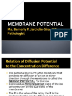 Membrane Potential (Gen Physio)